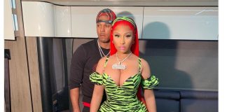 Nicki Minaj Uses Photo Of Her Huge Behind While Sitting On Kenneth Petty’s Lap To Address Haters – “Kiss My A$$ And My An*s”