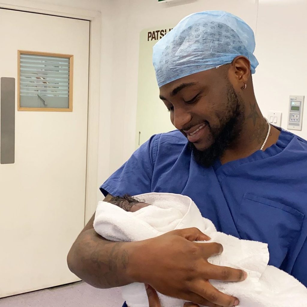 First official photos of Davido's son