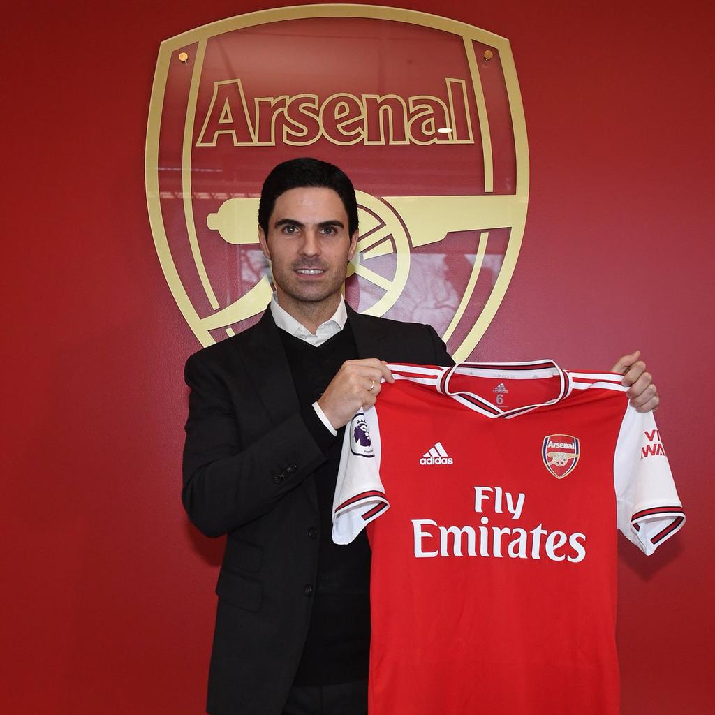 Mikel Arteta officially becomes new boss for ARSENAL FC