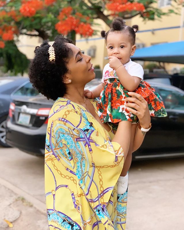 Tboss gush about her Daughter's Beauty says I'm blessed (Photos)