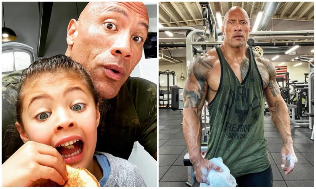 Dwayne Johnson 'The Rock' enjoys priceless time with daughter on father ...