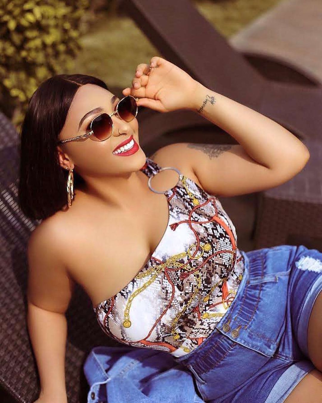 "My woman with the super power" - Olakunle Churchill gushes about his wife, Rosy Meurer (Photos)
