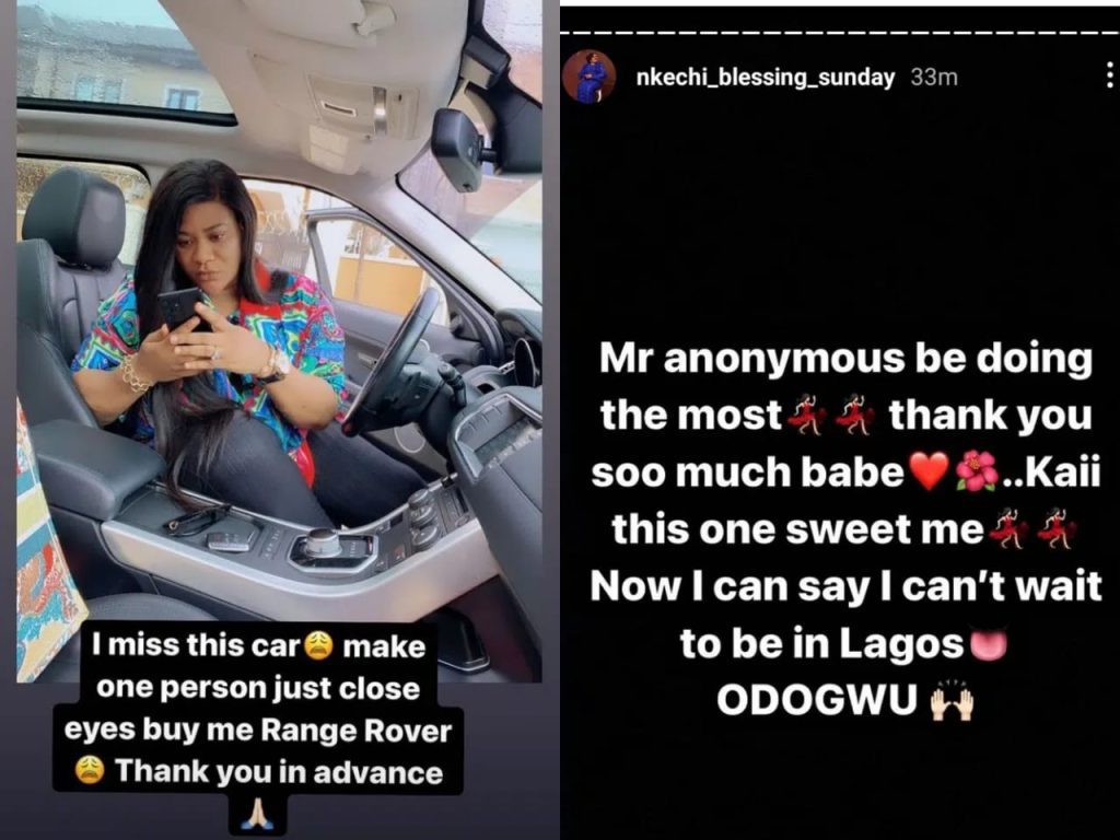 Nollywood Actress, Nkechi Blessing rejoices as her anonymous man fulfils her heart desire 2 WhatsApp Image 2022 07 15 at 11.05.59 PM