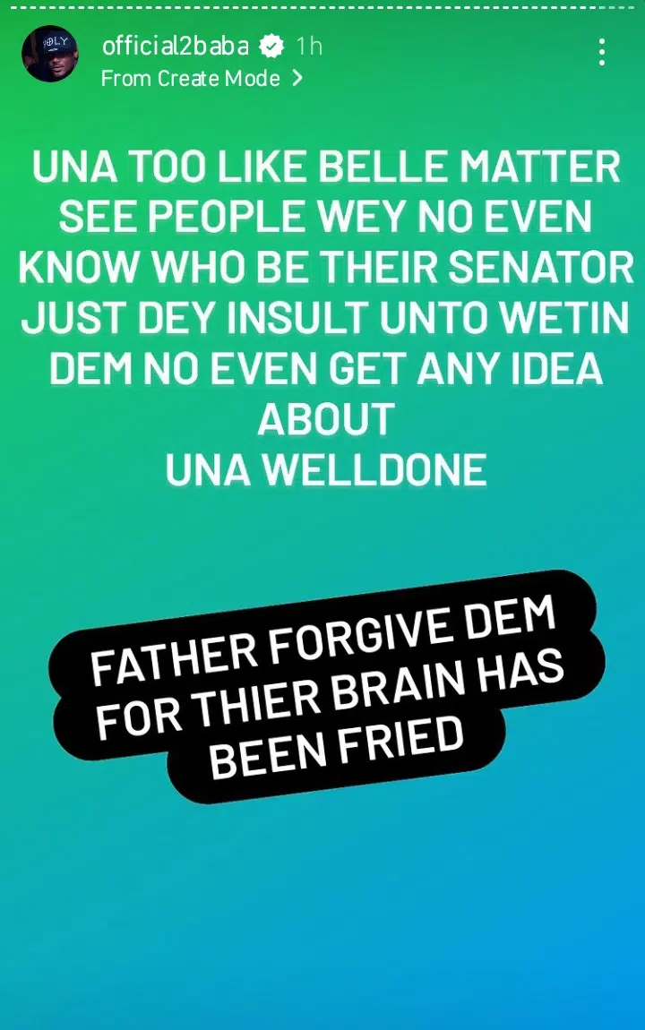 Father forgive them for their brain has been fired 2face Idibia Kemi Filani blog.jpg