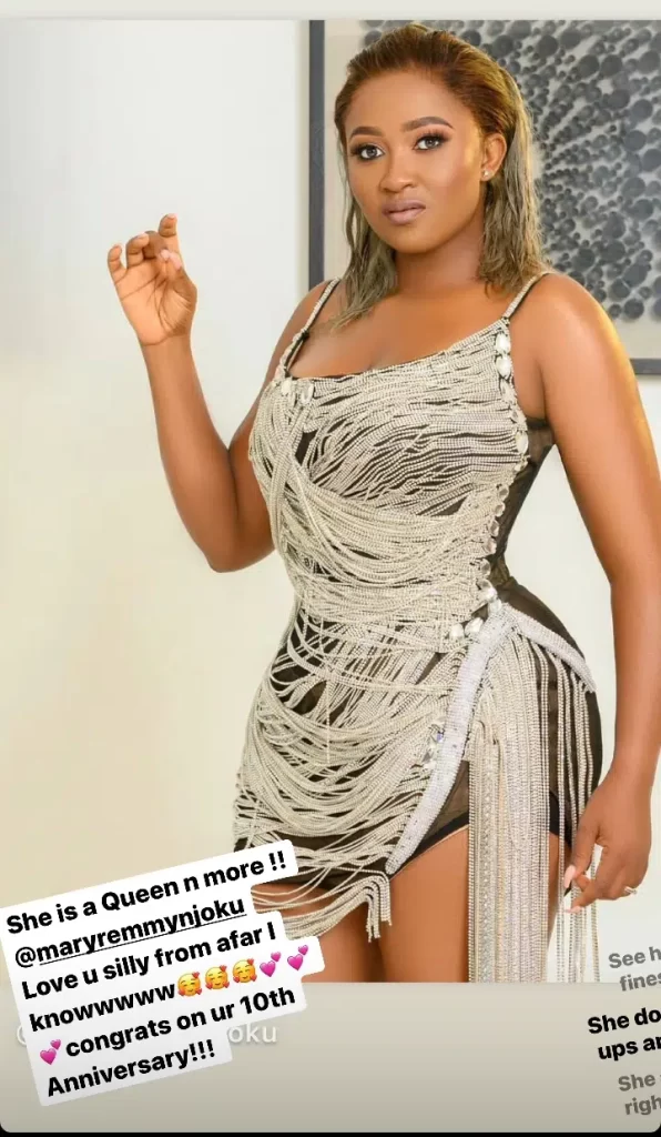 I love you silly from afar Annie Idibia hails Mary Njoku Kemi Filani blog.jpg