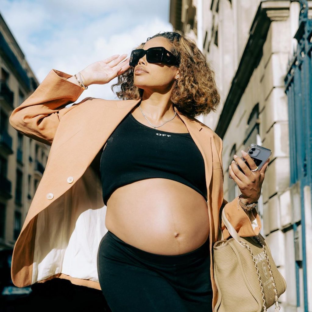 Nigerian singer, Wizkid's babymama, Jada Pollock shares a glimpse of their second child