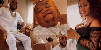 Celebrity bar man, Cubana Chief Priest and Chioma Rowland makes it rain money at Isreal DMW’s white wedding (video) Celebrity bar man, Cubana Chief Priest and Chioma Rowland makes it rain money at Isreal DMW's white wedding (video)