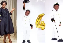 Nollywood actress, Yvonne Jegede pens sweet words to her son as he clocks a new age Nollywood actress, Yvonne Jegede pens sweet words to her son as he clocks a new age